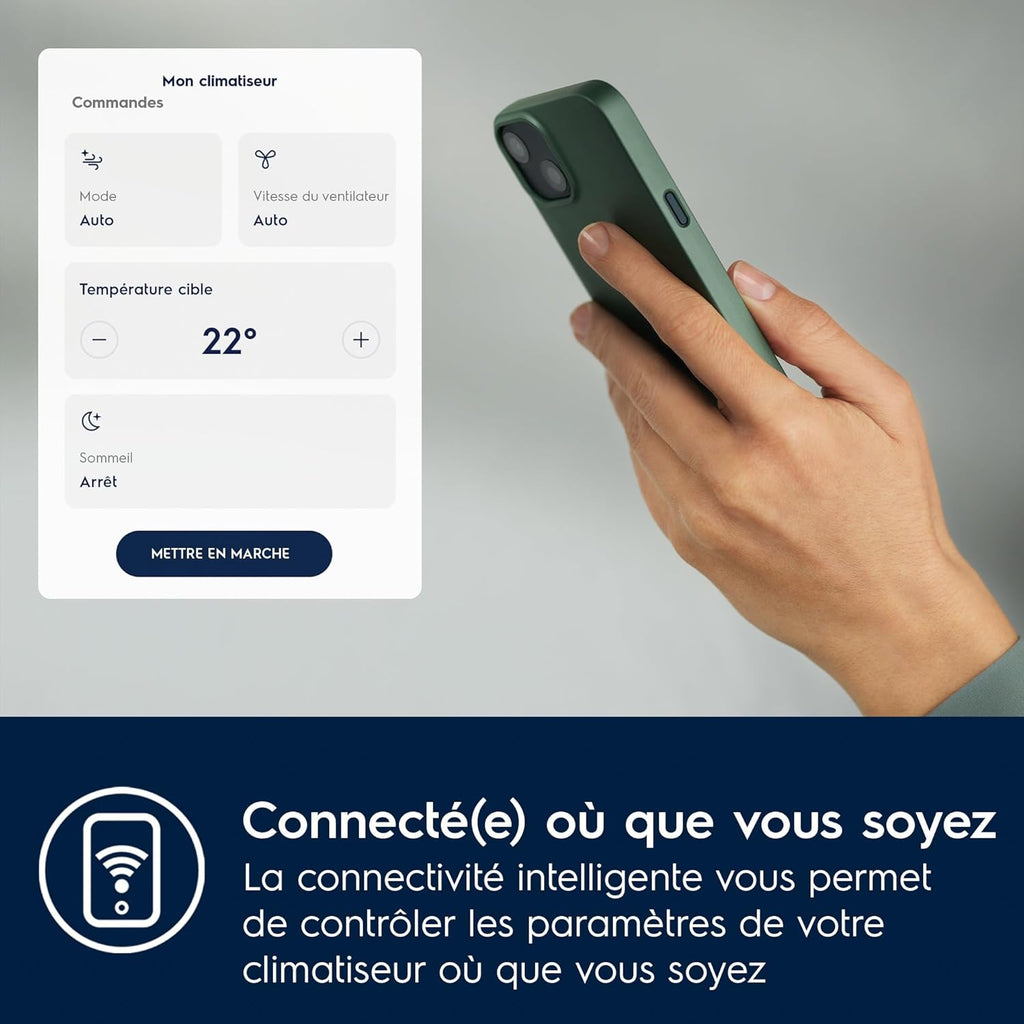 Electrolux EXP26U339AW Climatiseur Mobile WiFi (9000 BTU)