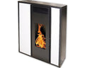 Poêle à pellets Tessa 10 acier blanc 8,8 kW