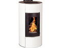 Poêle à pellets Angelina 9 acier blanc 8,9 kW