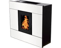 Poêle à pellets Natalia acier blanc 8 kW