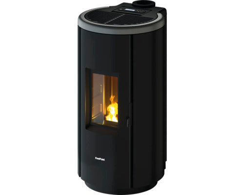 Poêle à granulés FreePoint Chrome 7 acier chromé 7 kW